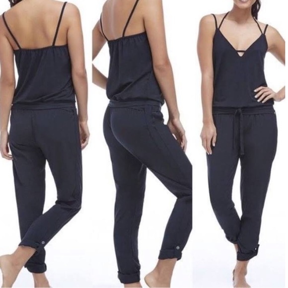 fabletics black jumpsuit